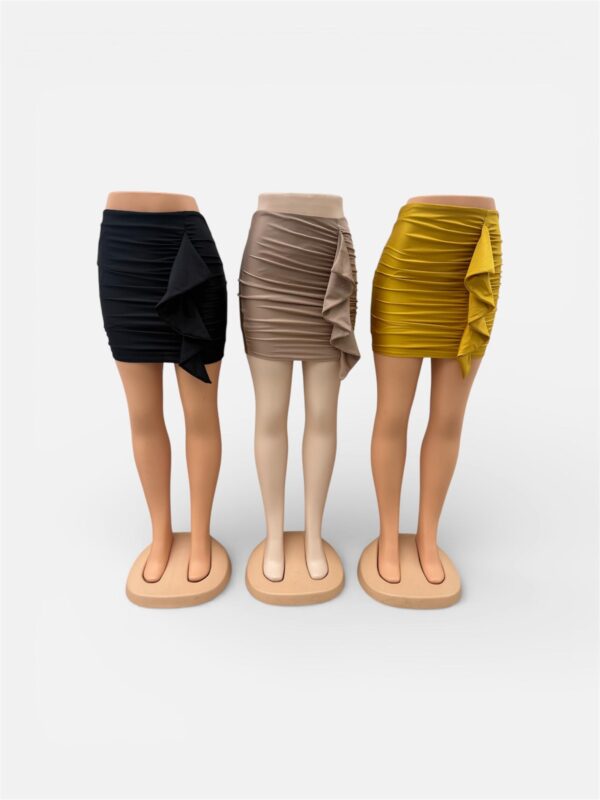 Mini Falda Satín