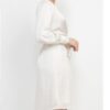 Vestido satín elegante