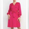Vestido satín elegante