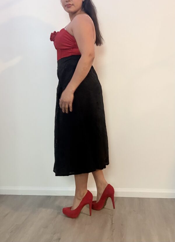 Falda larga